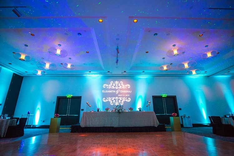 Dance Floor Monogram Wedding Gobo Light Monogram Lighting 