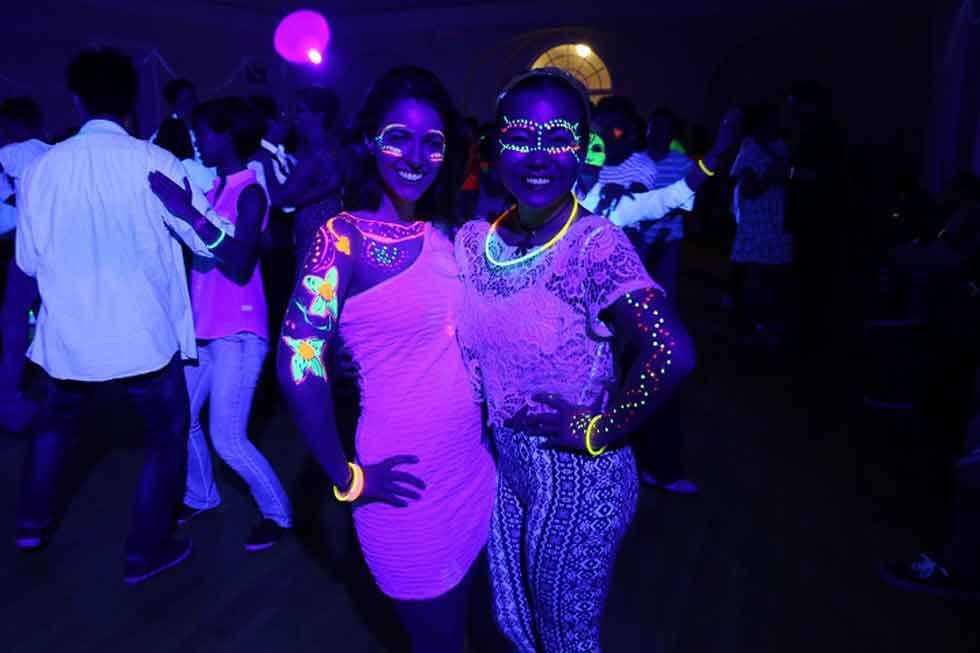 Blacklight party outfit …  Glow party outfit, Blacklight party