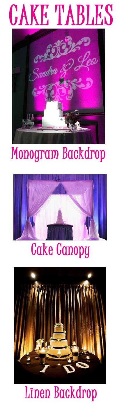 Cake Table Packages