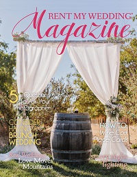 Spring 2018 Cover Rent My Wedding Magazine