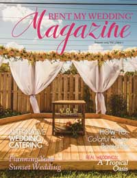 Summer 2019 Magazine Cover Rent My Wedding