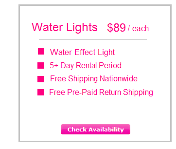 Rent Water Effect Lighting