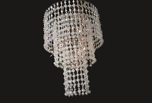 Chandelier - 3-Tier With Lights